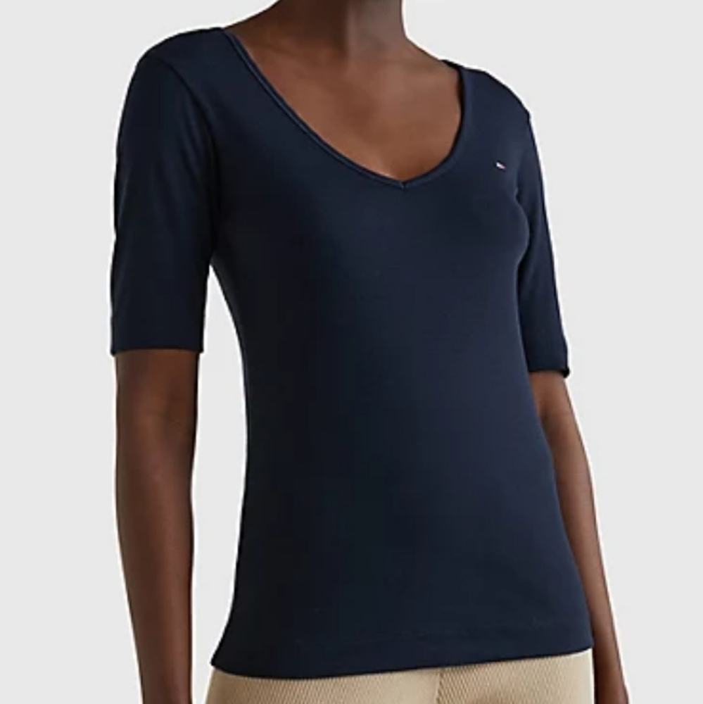 🚨Tommy Hilfiger Half Sleeve Crew Neck Tee